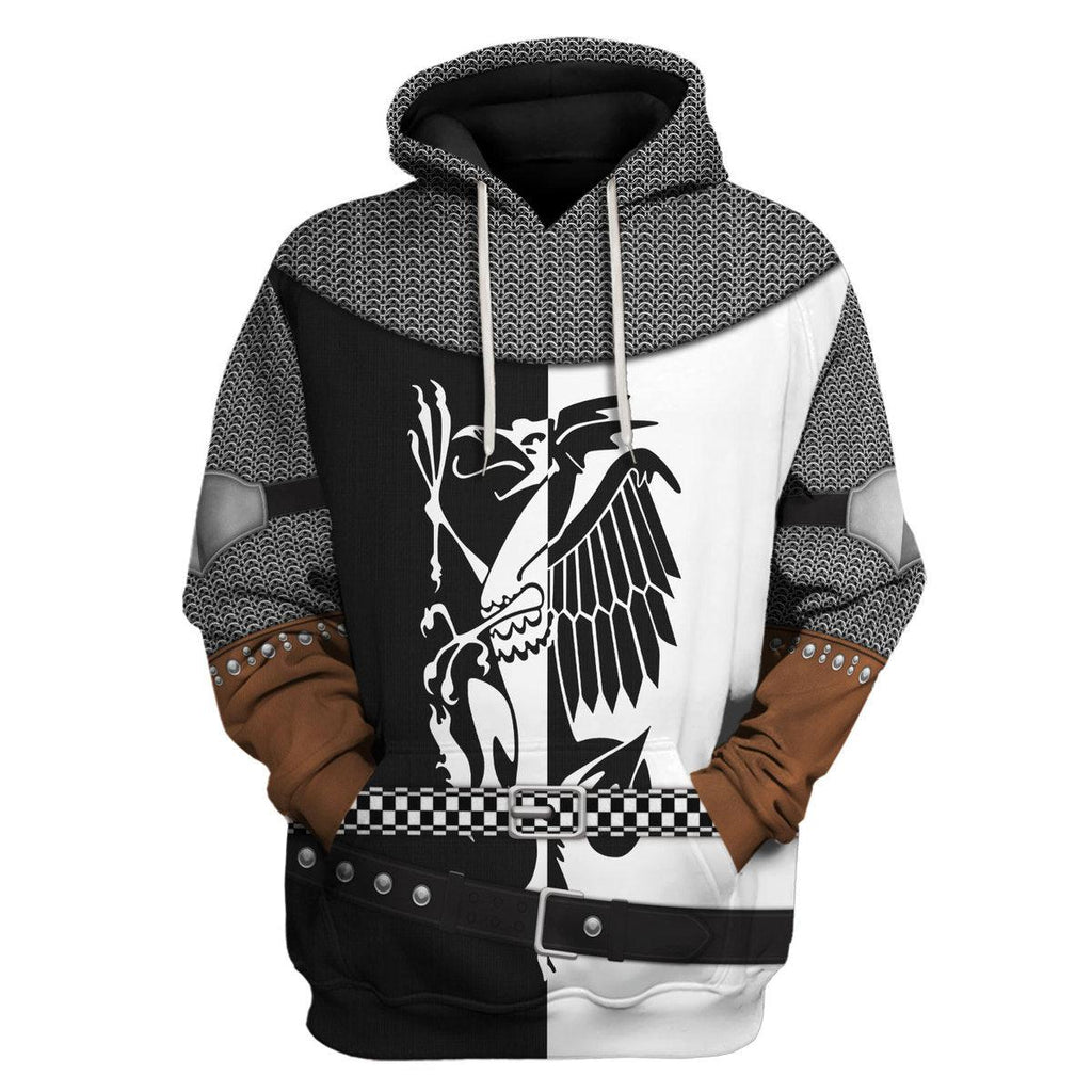 Gearhomie Lancelot Knight Costume Hoodie Sweatshirt T-Shirt Tracksuit - Gearhomie.com