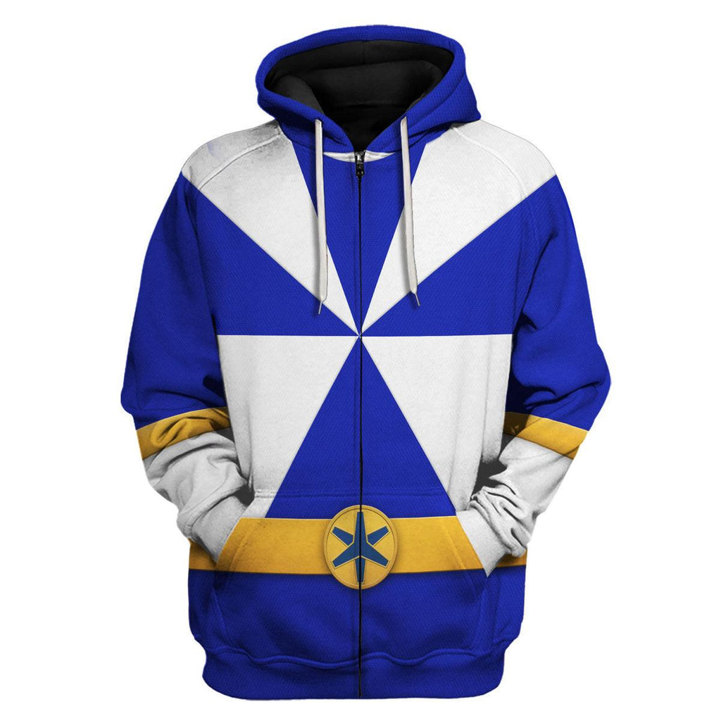 Gearhomie Lightspeed Blue Ranger Hoodies Sweatshirt T-shirt Sweatpants Hawaiian Tracksuit - Gearhomie.com