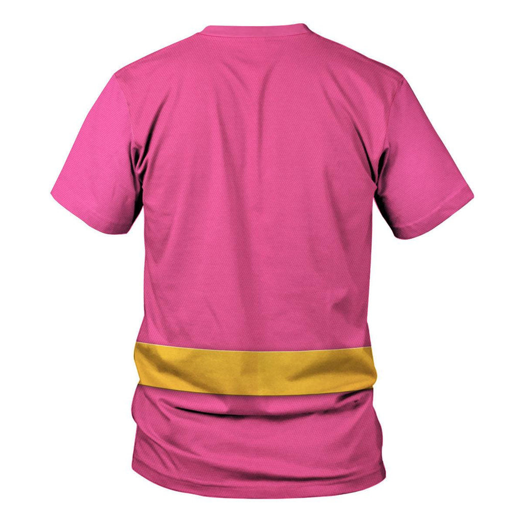 Gearhomie Lightspeed Pink Ranger Hoodies Sweatshirt T-shirt Sweatpants Hawaiian Tracksuit - Gearhomie.com