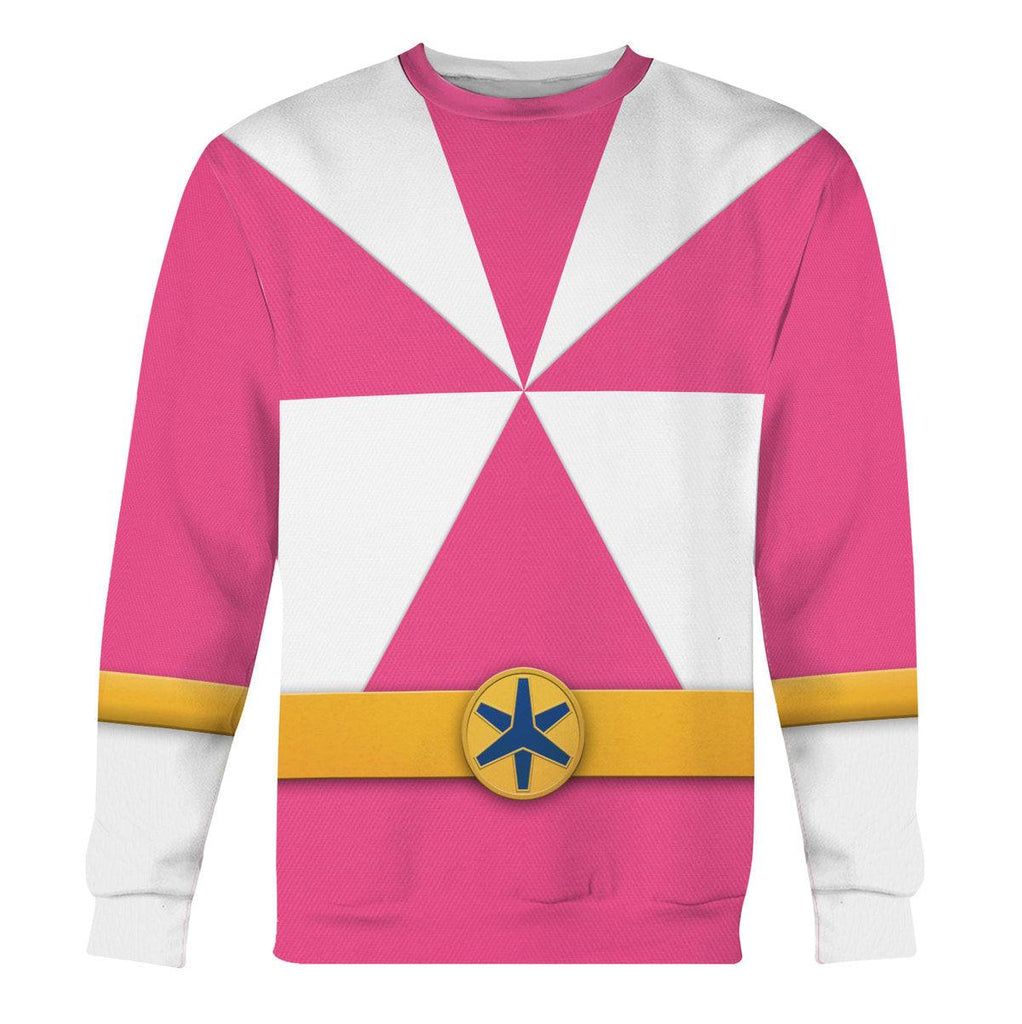 Gearhomie Lightspeed Pink Ranger Hoodies Sweatshirt T-shirt Sweatpants Hawaiian Tracksuit - Gearhomie.com