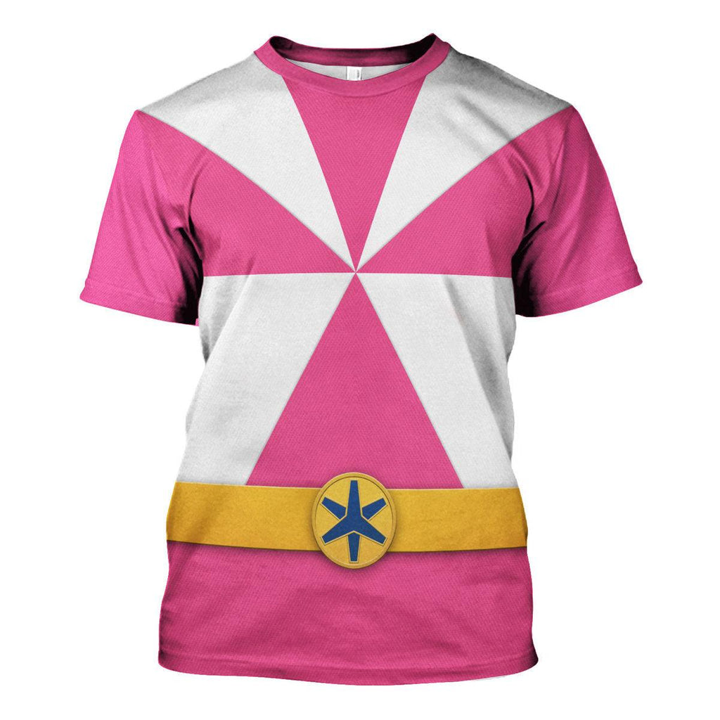 Gearhomie Lightspeed Pink Ranger Hoodies Sweatshirt T-shirt Sweatpants Hawaiian Tracksuit - Gearhomie.com