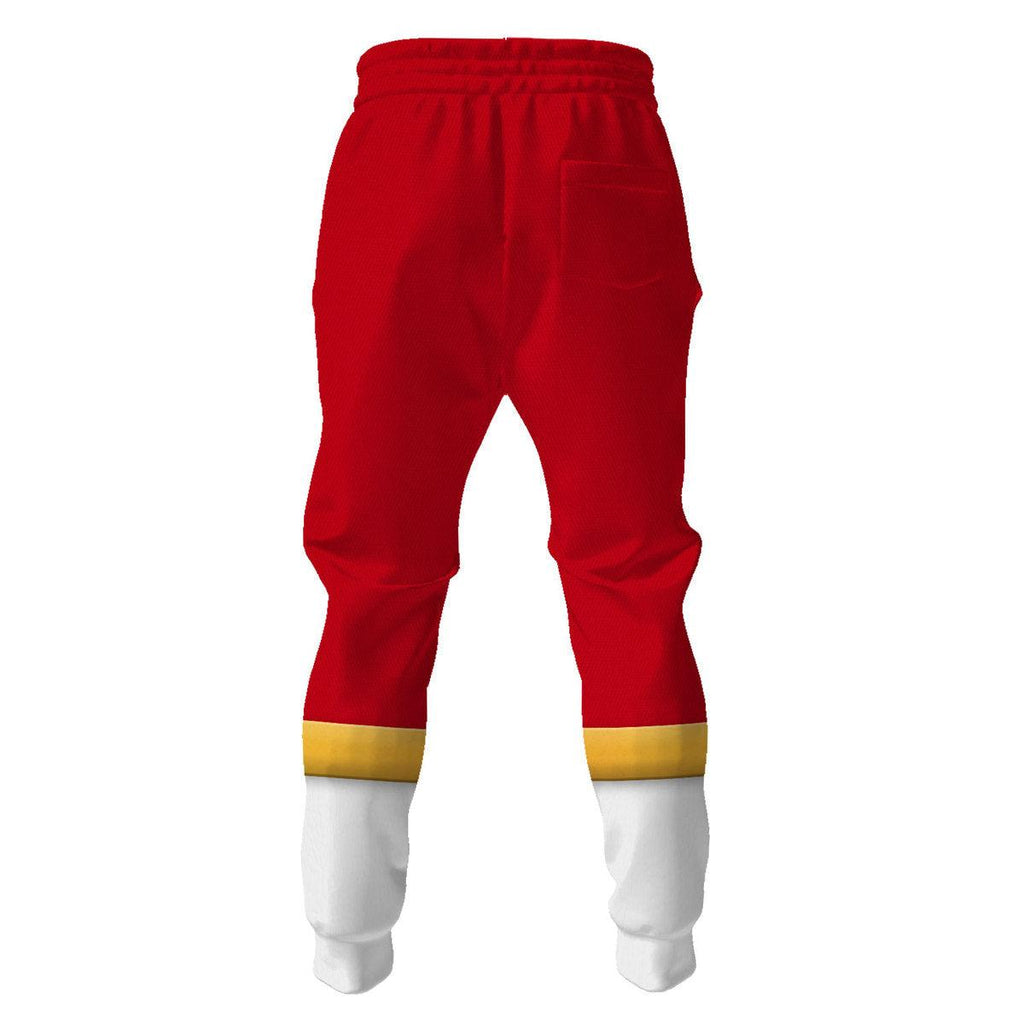 Gearhomie Lightspeed Red Ranger Hoodies Sweatshirt T-shirt Sweatpants Hawaiian Tracksuit - Gearhomie.com