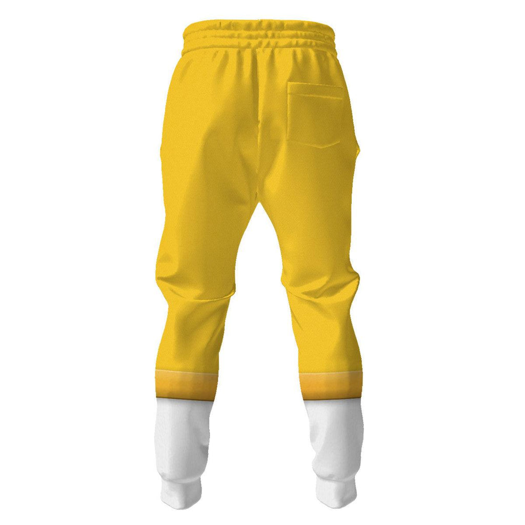 Gearhomie Lightspeed Yellow Ranger Hoodies Sweatshirt T-shirt Sweatpants Hawaiian Tracksuit - Gearhomie.com