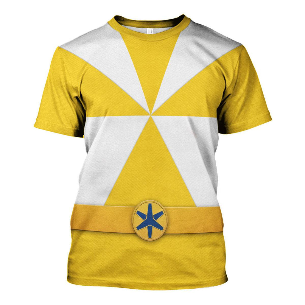 Gearhomie Lightspeed Yellow Ranger Hoodies Sweatshirt T-shirt Sweatpants Hawaiian Tracksuit - Gearhomie.com