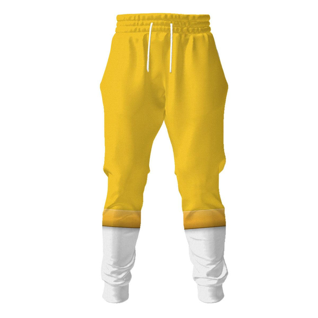 Gearhomie Lightspeed Yellow Ranger Hoodies Sweatshirt T-shirt Sweatpants Hawaiian Tracksuit - Gearhomie.com