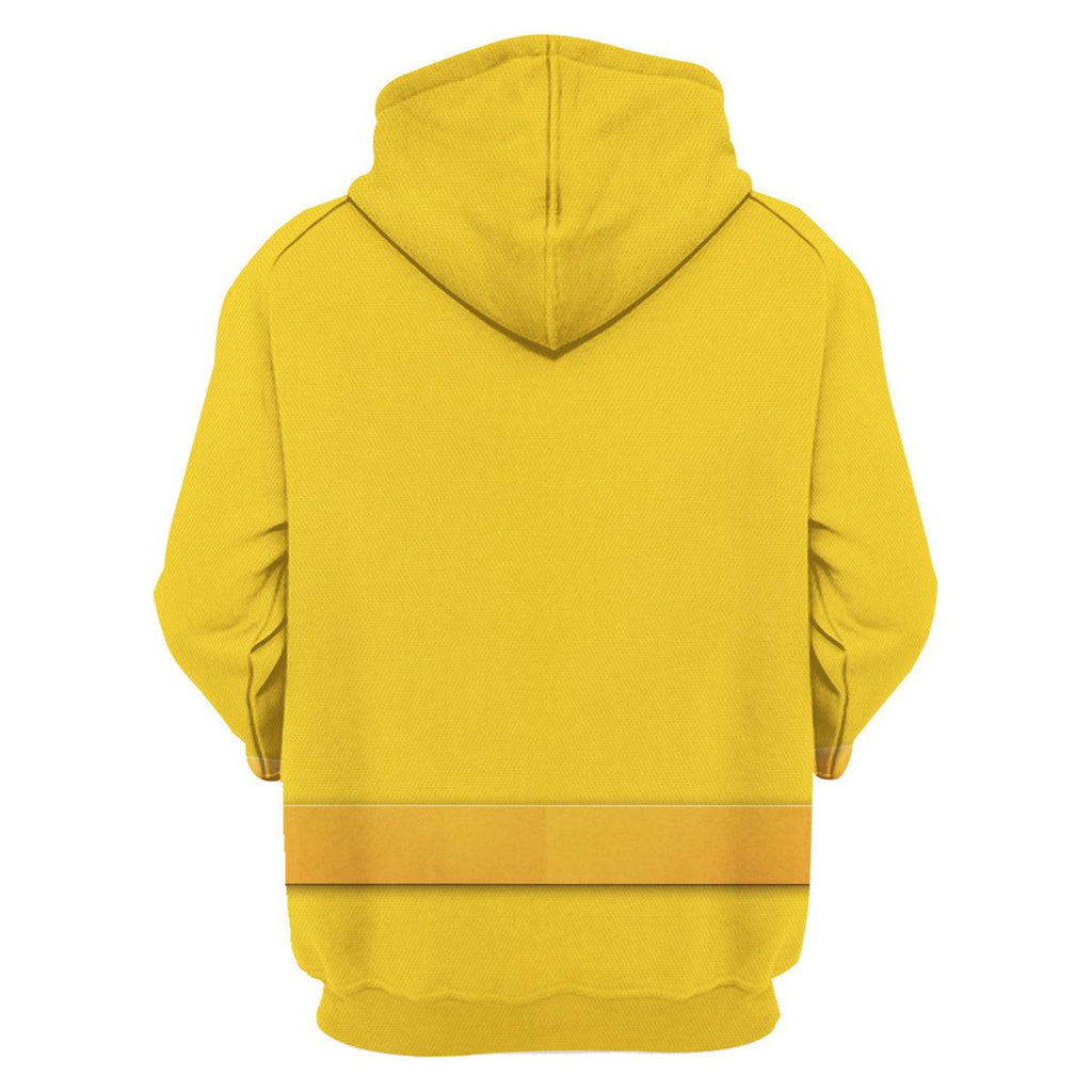 Gearhomie Lightspeed Yellow Ranger Hoodies Sweatshirt T-shirt Sweatpants Hawaiian Tracksuit - Gearhomie.com