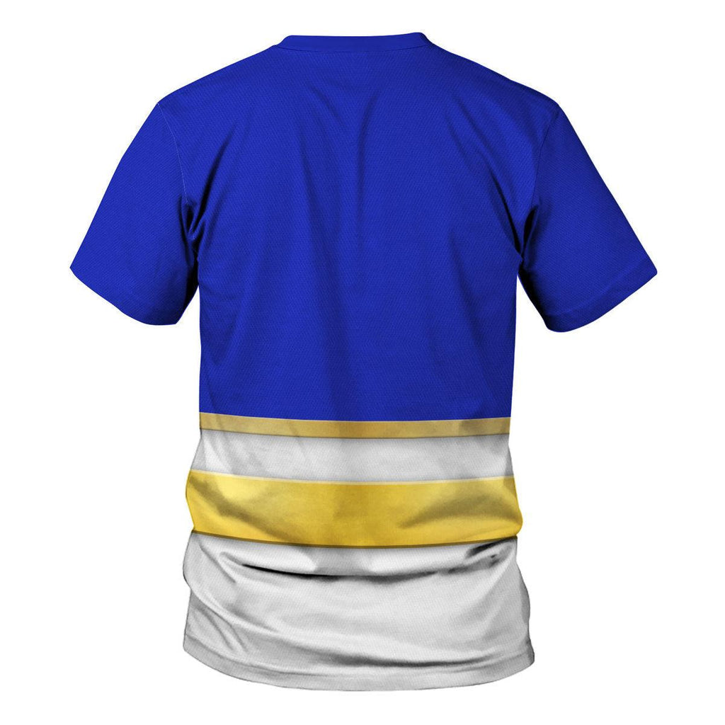 Gearhomie Megaforce Blue Ranger Hoodies Sweatshirt T-shirt Hawaiian Sweatpants - Gearhomie.com