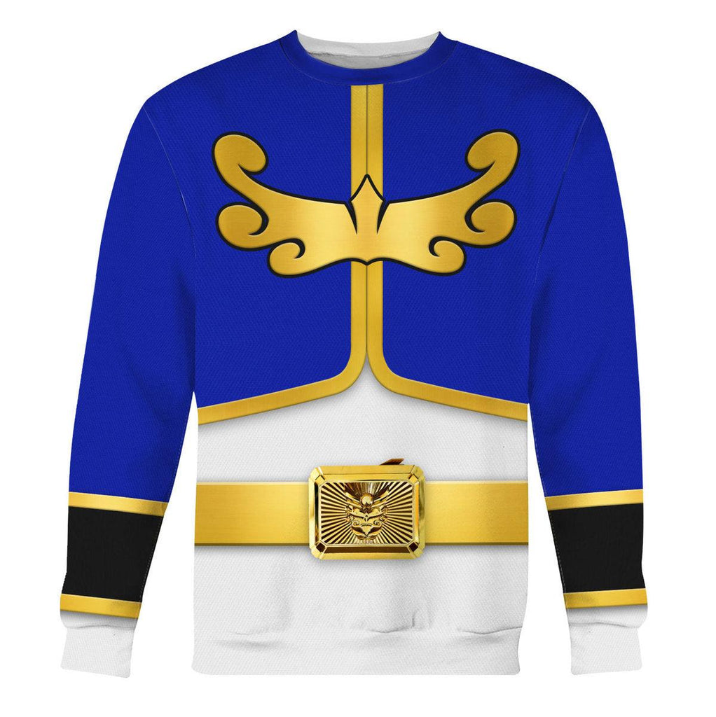 Gearhomie Megaforce Blue Ranger Hoodies Sweatshirt T-shirt Hawaiian Sweatpants - Gearhomie.com