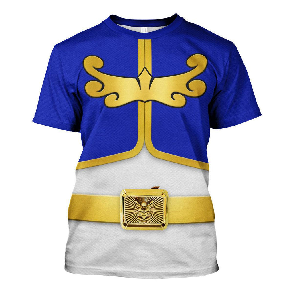 Gearhomie Megaforce Blue Ranger Hoodies Sweatshirt T-shirt Hawaiian Sweatpants - Gearhomie.com