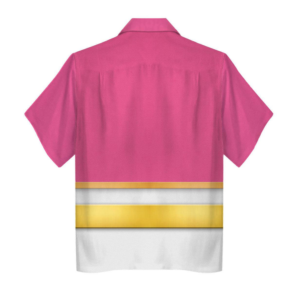 Gearhomie Megaforce Pink Ranger Hoodies Sweatshirt T-shirt Hawaiian Sweatpants - Gearhomie.com