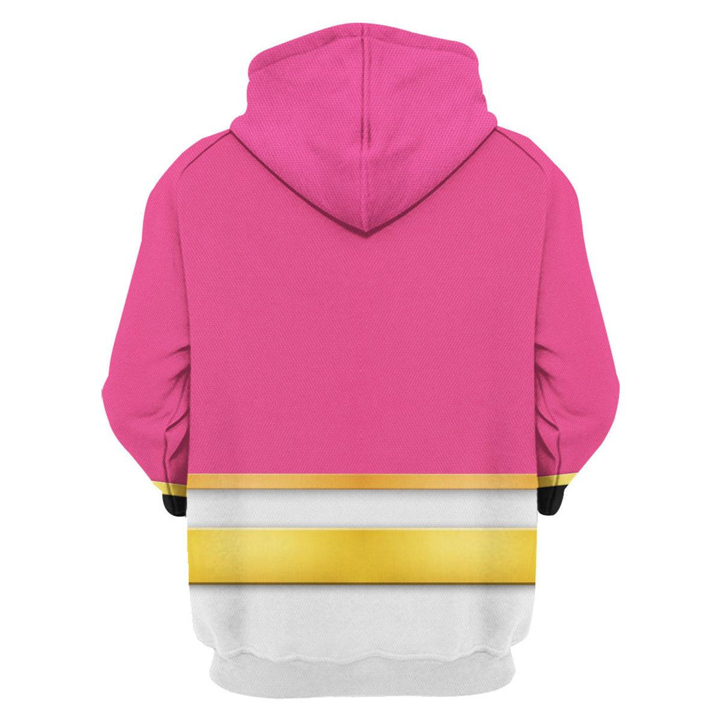 Gearhomie Megaforce Pink Ranger Hoodies Sweatshirt T-shirt Hawaiian Sweatpants - Gearhomie.com