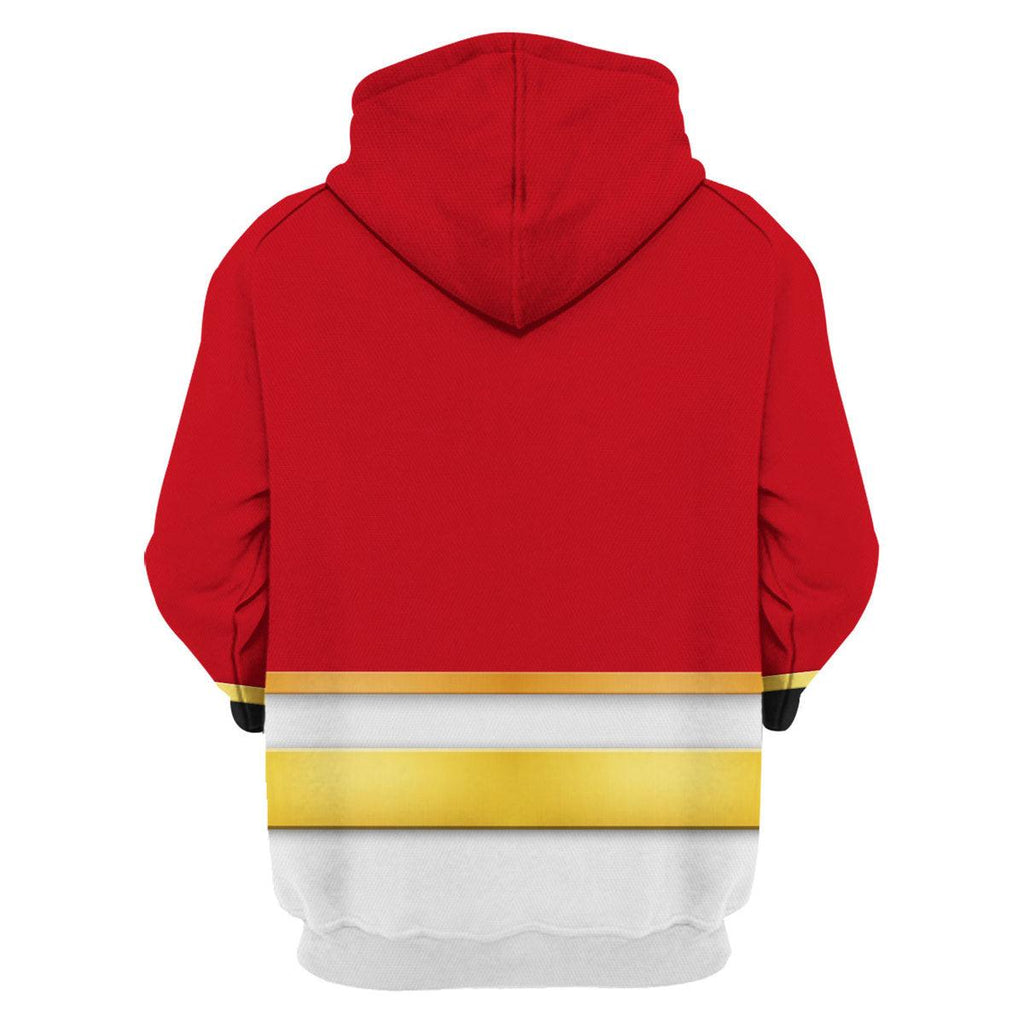 Gearhomie Megaforce Red Ranger Hoodies Sweatshirt T-shirt Hawaiian Sweatpants - Gearhomie.com