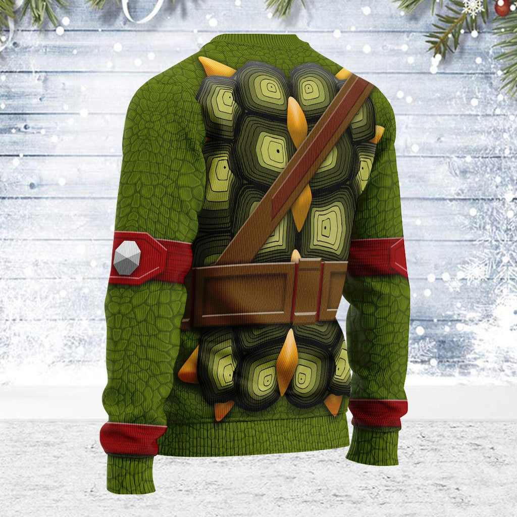 Gearhomie Merry Christmas Raphael Unisex Wool Sweater - Gearhomie.com