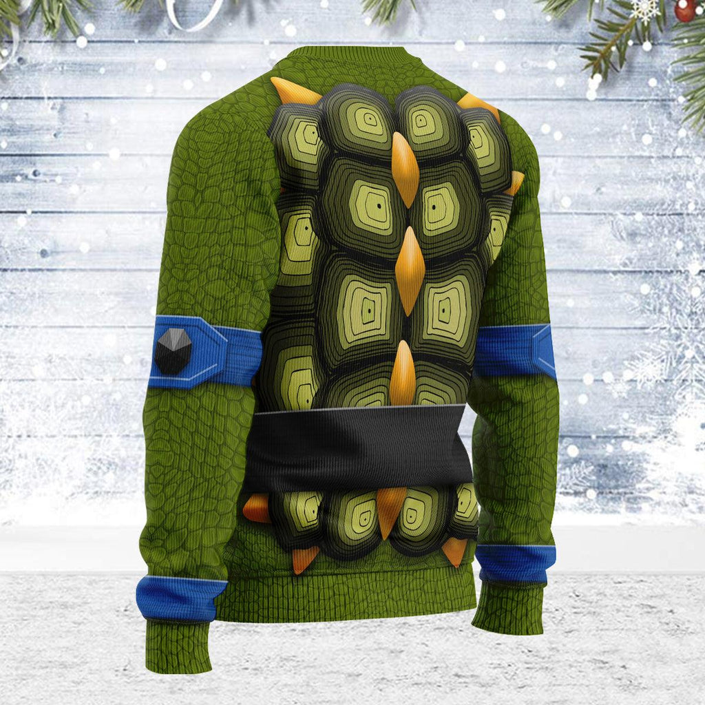 Gearhomie Merry Christmas Ultimates! Leonardo Unisex Wool Sweater - Gearhomie.com