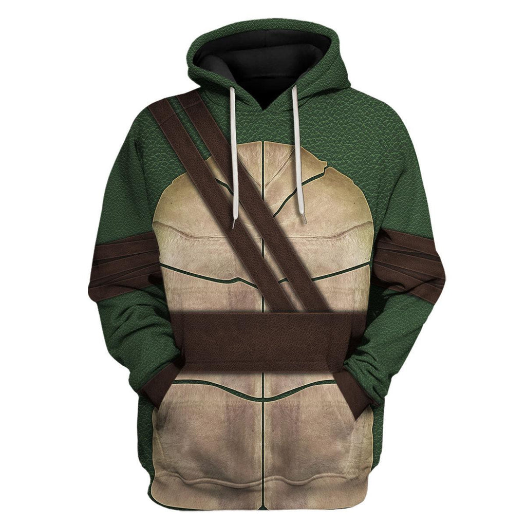 Gearhomie Ninja Turtles Leonardo Costume Hoodie Sweatshirt T-Shirt ZipHoodie Sweatpants - Gearhomie.com