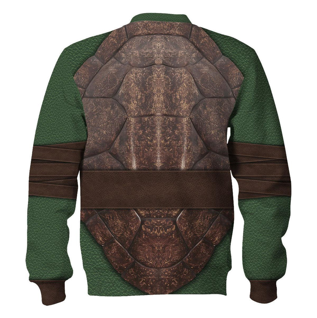 Gearhomie Ninja Turtles Michelangelo Costume Hoodie Sweatshirt T-Shirt ZipHoodie Sweatpants - Gearhomie.com