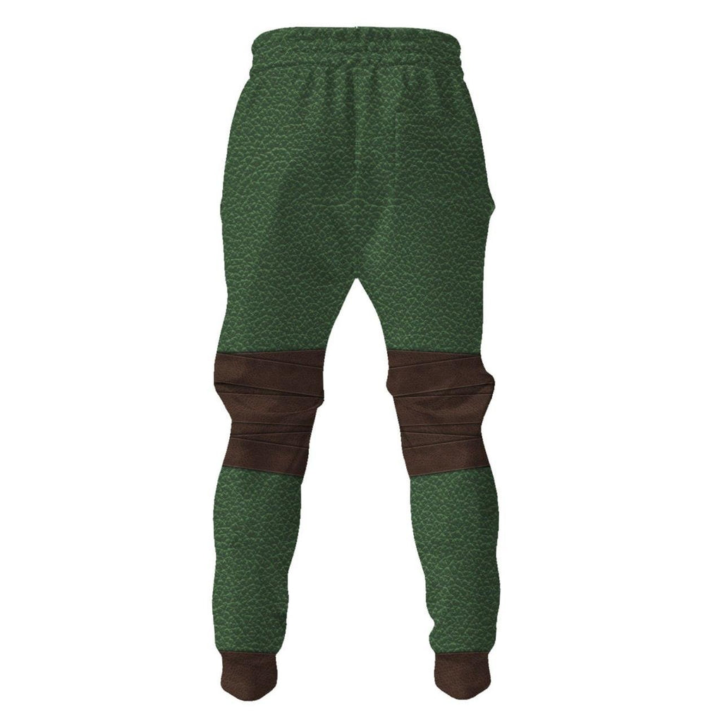 Gearhomie Ninja Turtles Raphael Costume Hoodie Sweatshirt T-Shirt ZipHoodie Sweatpants - Gearhomie.com