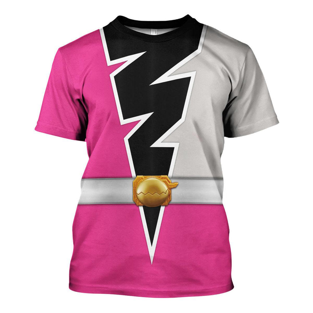 Gearhomie Pink Amelia Ranger Dino Fury Hoodies Sweatshirt T-Shirt Zip Hoodies Sweatpants - Gearhomie.com