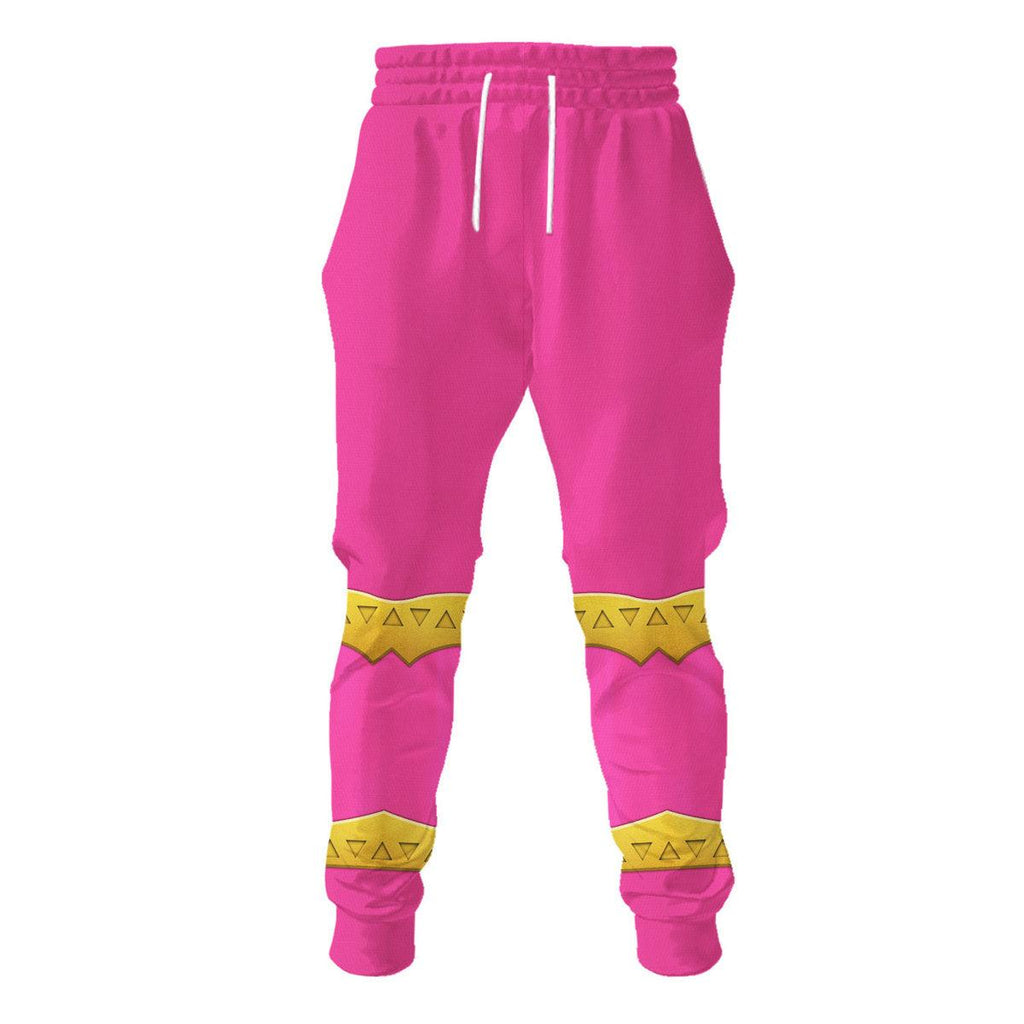 Gearhomie Pink Amelia Ranger Dino Fury Hoodies Sweatshirt T-Shirt Zip Hoodies Sweatpants - Gearhomie.com