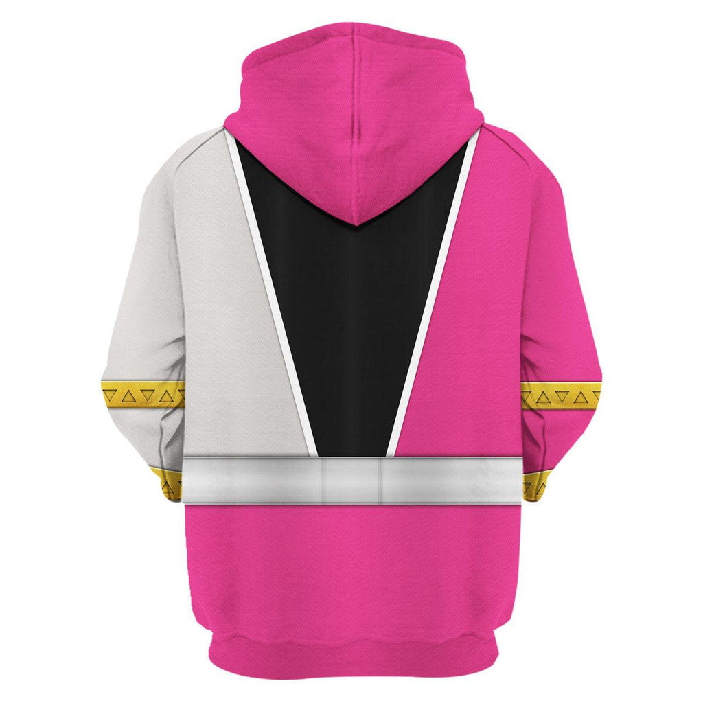 Gearhomie Pink Amelia Ranger Dino Fury Hoodies Sweatshirt T-Shirt Zip Hoodies Sweatpants - Gearhomie.com