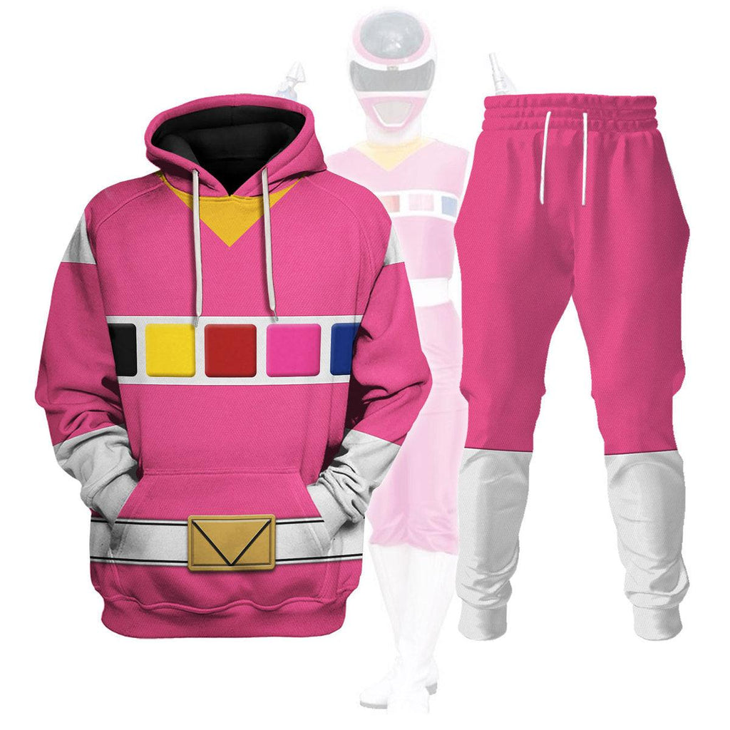 Gearhomie Pink Space Ranger Hoodies Sweatshirt T-shirt Hawaiian Tracksuit - Gearhomie.com