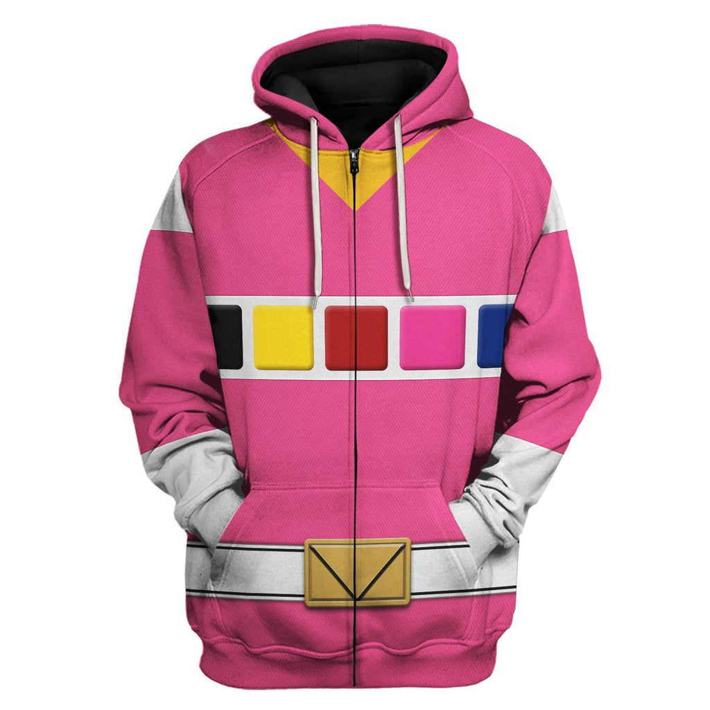 Gearhomie Pink Space Ranger Hoodies Sweatshirt T-shirt Hawaiian Tracksuit - Gearhomie.com