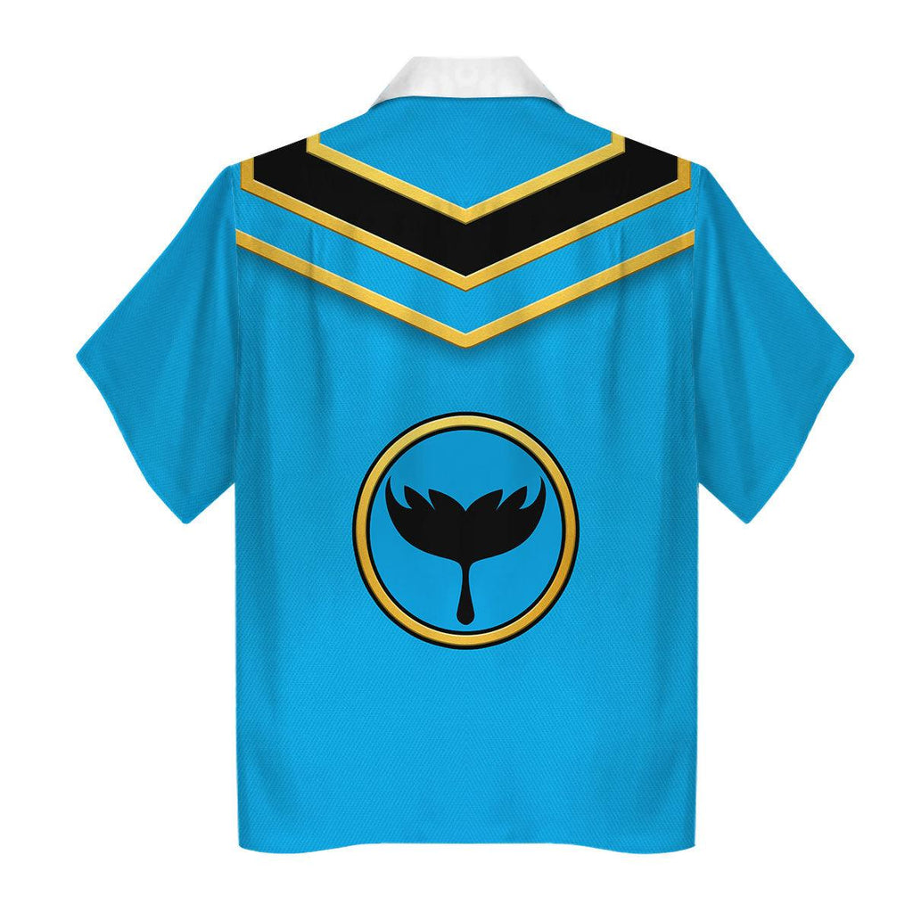 Gearhomie Power Rangers Mystic Force (2006) Blue Costume Hoodie Sweatshirt T-Shirt Tracksuit - Gearhomie.com