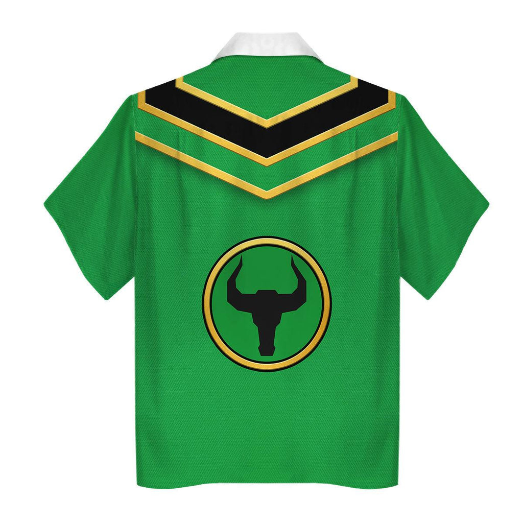 Gearhomie Power Rangers Mystic Force (2006) Green Costume Hoodie Sweatshirt T-Shirt Tracksuit - Gearhomie.com