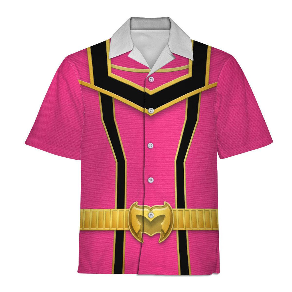 Gearhomie Power Rangers Mystic Force (2006) Pink Costume Hoodie Sweatshirt T-Shirt Tracksuit - Gearhomie.com