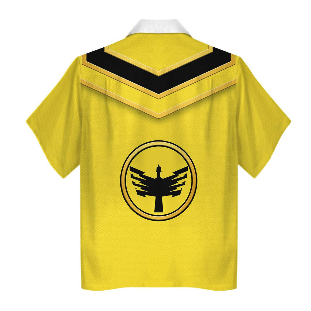 Gearhomie Power Rangers Mystic Force (2006) Yellow Costume Hoodie Sweatshirt T-Shirt Tracksuit - Gearhomie.com