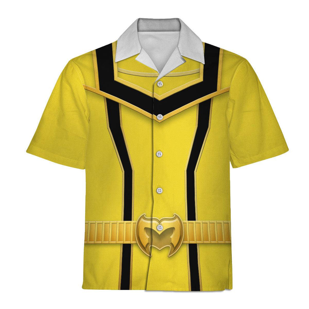 Gearhomie Power Rangers Mystic Force (2006) Yellow Costume Hoodie Sweatshirt T-Shirt Tracksuit - Gearhomie.com