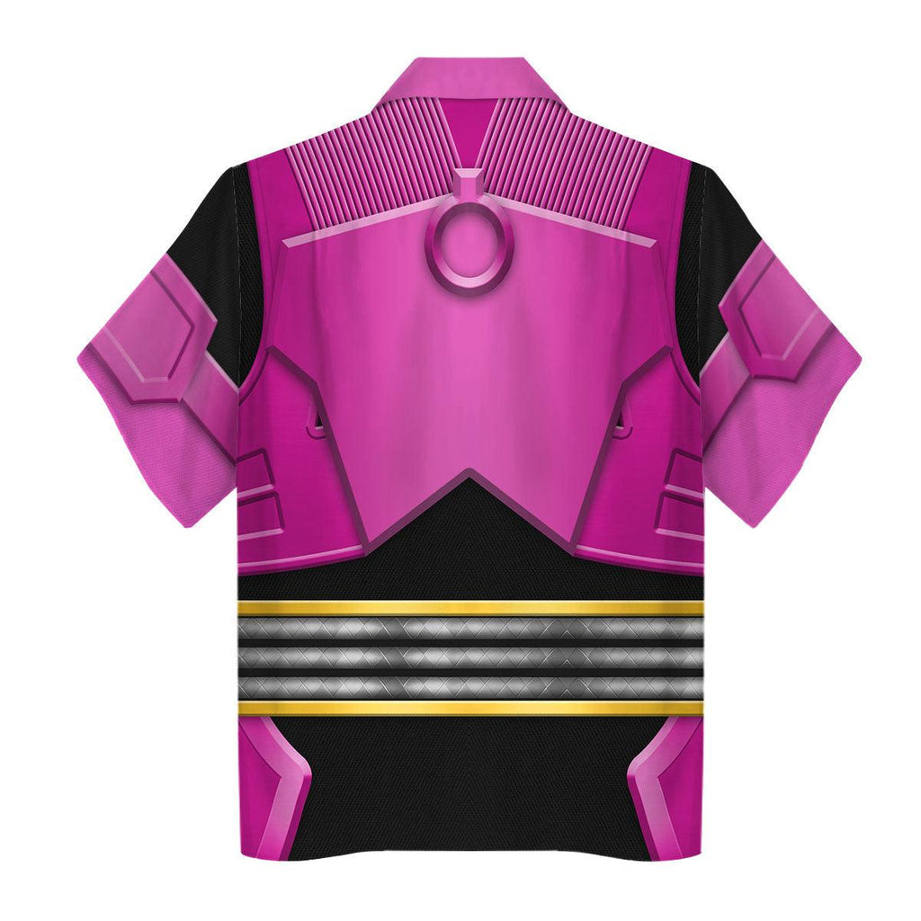 Gearhomie Power Rangers Shogun Pink Costume Hoodie Sweatshirt T-Shirt Tracksuit - Gearhomie.com