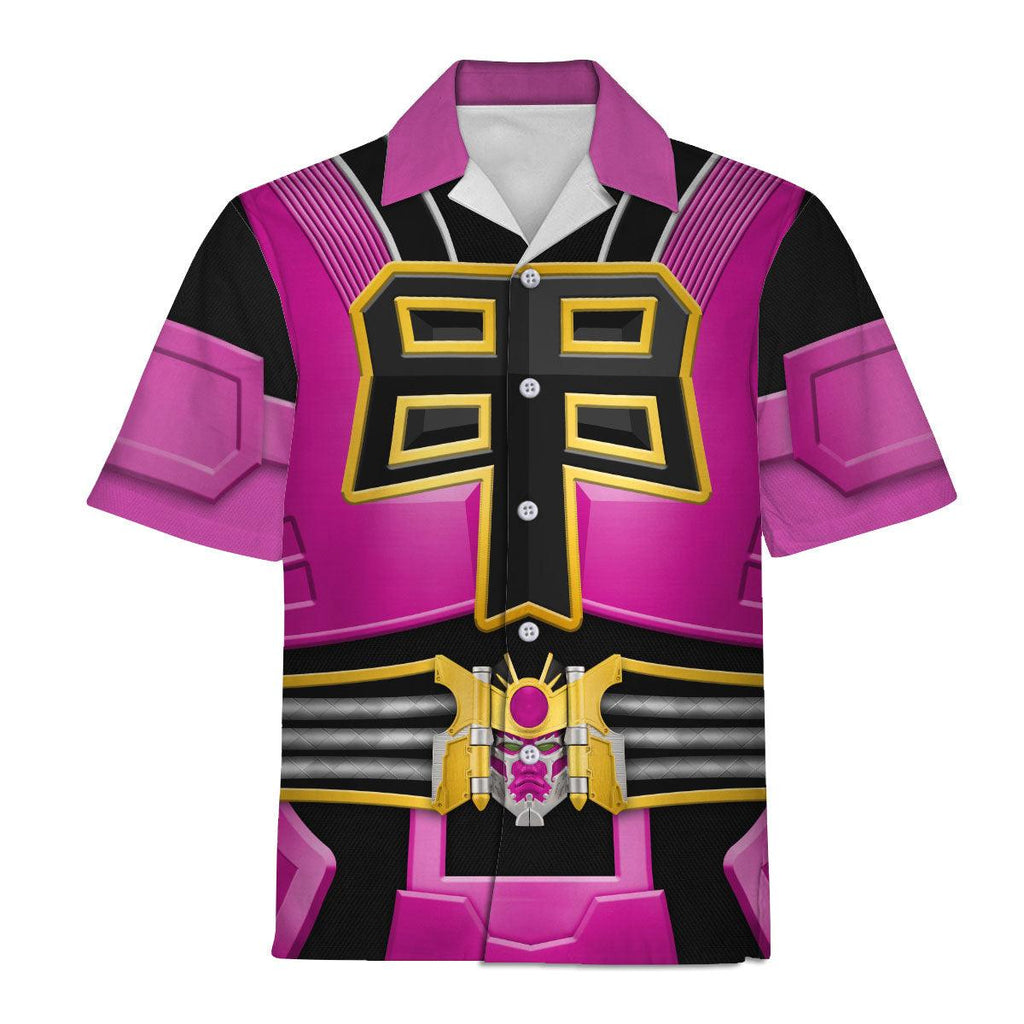 Gearhomie Power Rangers Shogun Pink Costume Hoodie Sweatshirt T-Shirt Tracksuit - Gearhomie.com