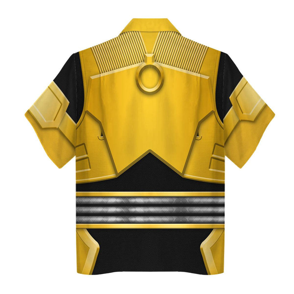 Gearhomie Power Rangers Shogun Yellow Costume Hoodie Sweatshirt T-Shirt Tracksuit - Gearhomie.com