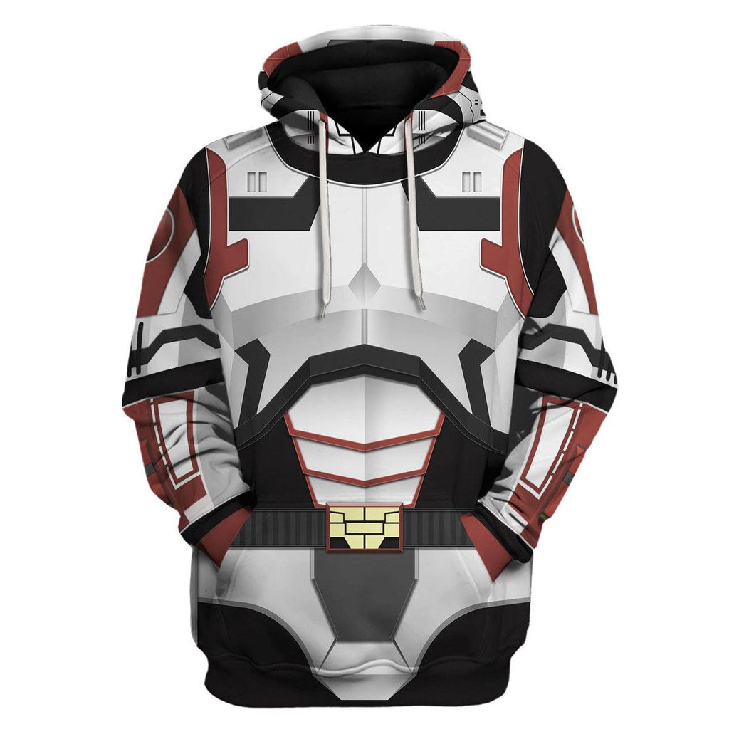 Gearhomie Republik Trooper Armor Costume Hoodie Sweatshirt T-Shirt Sweatpants - Gearhomie.com