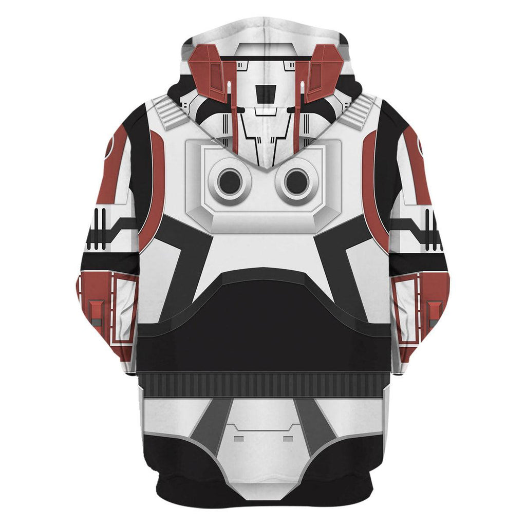 Gearhomie Republik Trooper Armor Costume Hoodie Sweatshirt T-Shirt Sweatpants - Gearhomie.com