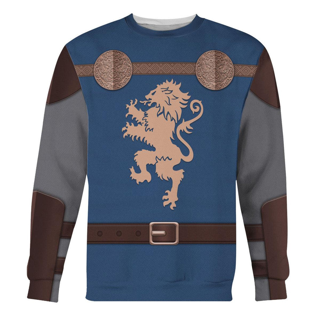 Gearhomie Richard I of England Middle Ages Knight Costume Hoodie Sweatshirt T-Shirt Tracksuit - Gearhomie.com