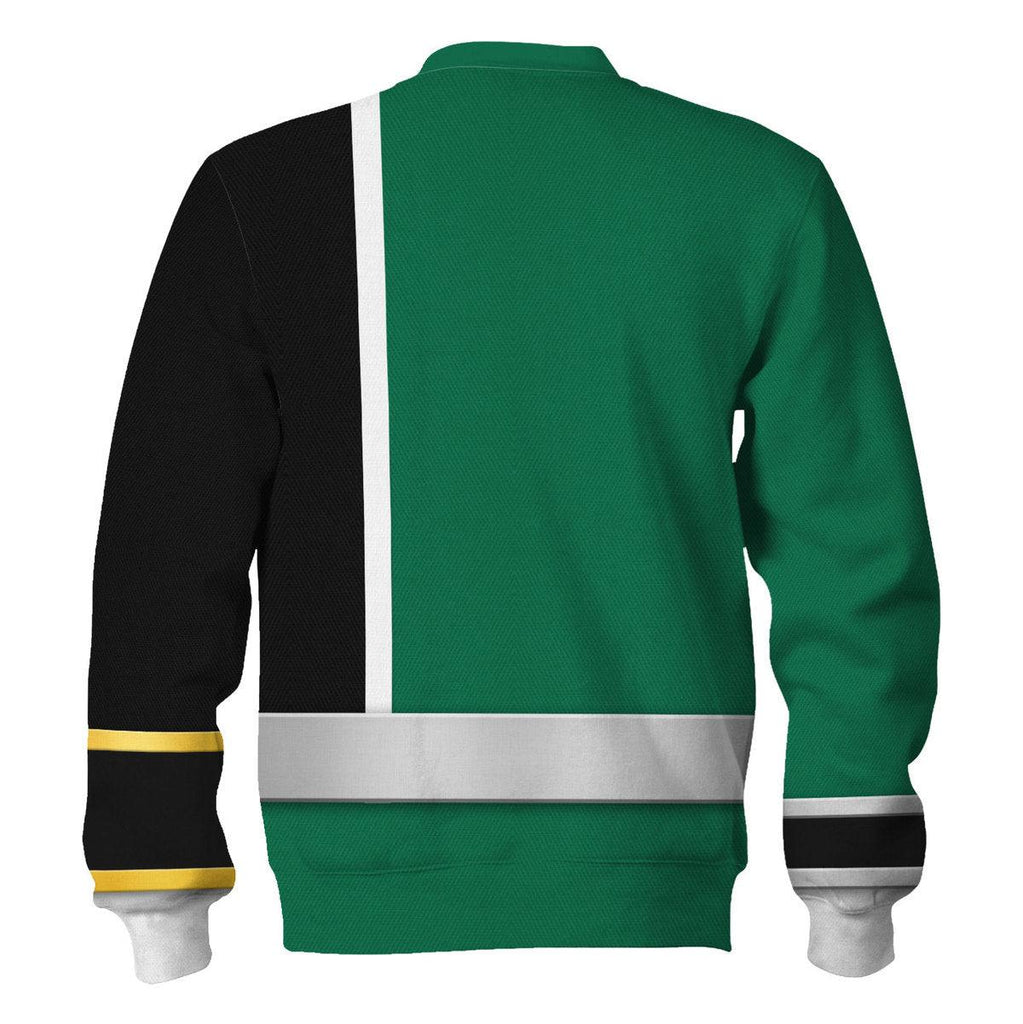 Gearhomie S.P.D Green Ranger Hoodies Sweatshirt T-shirt Sweatpants Hawaiian Tracksuit - Gearhomie.com