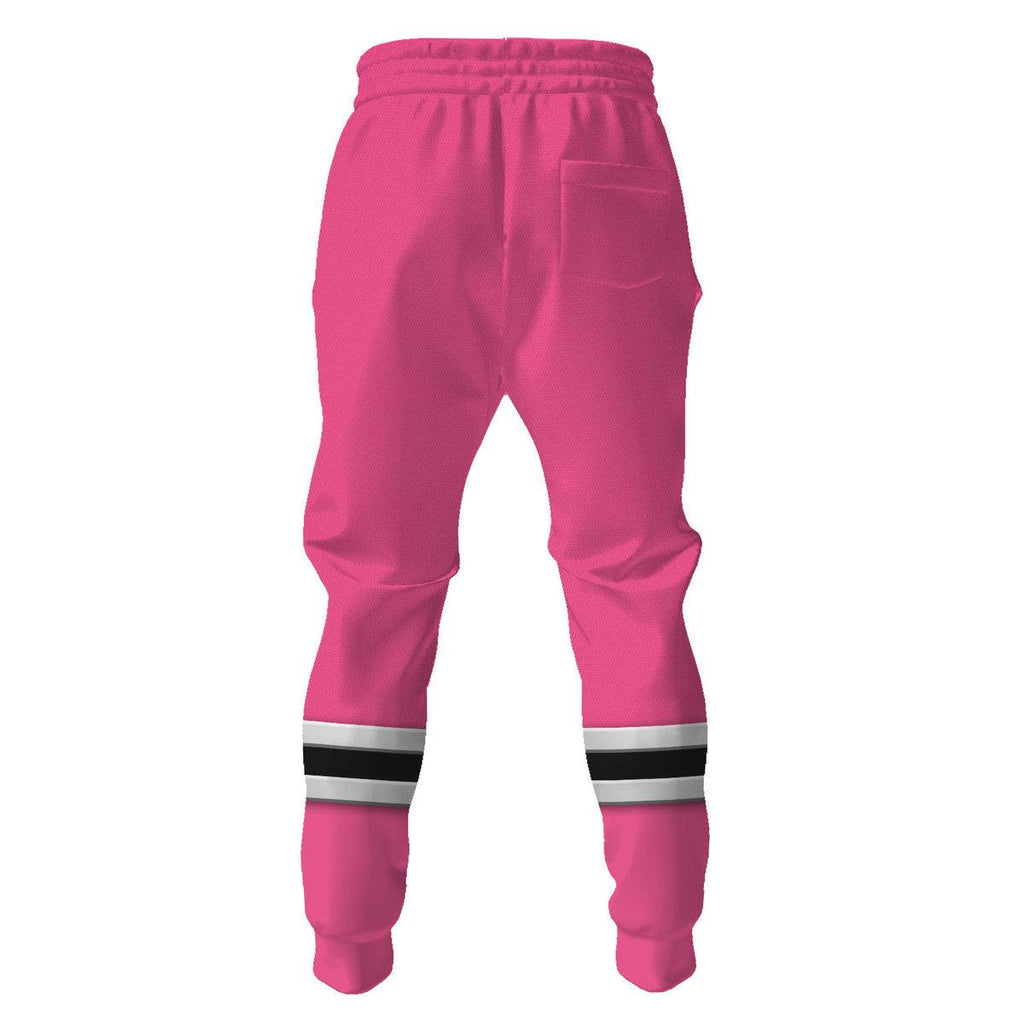 Gearhomie S.P.D Pink Ranger Hoodies Sweatshirt T-shirt Sweatpants Hawaiian Tracksuit - Gearhomie.com