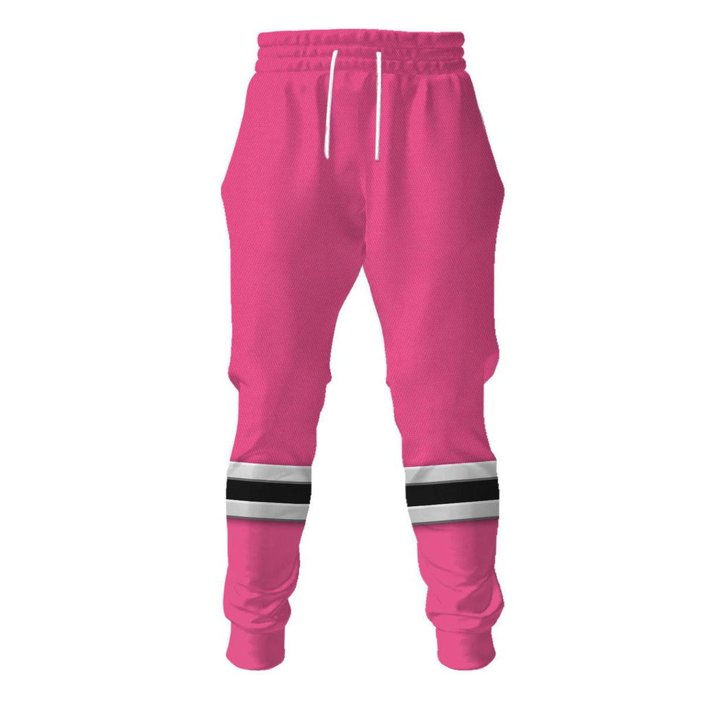 Gearhomie S.P.D Pink Ranger Hoodies Sweatshirt T-shirt Sweatpants Hawaiian Tracksuit - Gearhomie.com