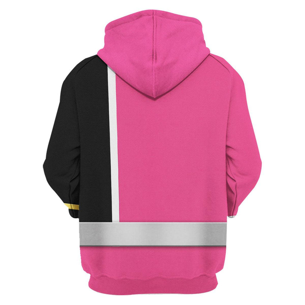 Gearhomie S.P.D Pink Ranger Hoodies Sweatshirt T-shirt Sweatpants Hawaiian Tracksuit - Gearhomie.com