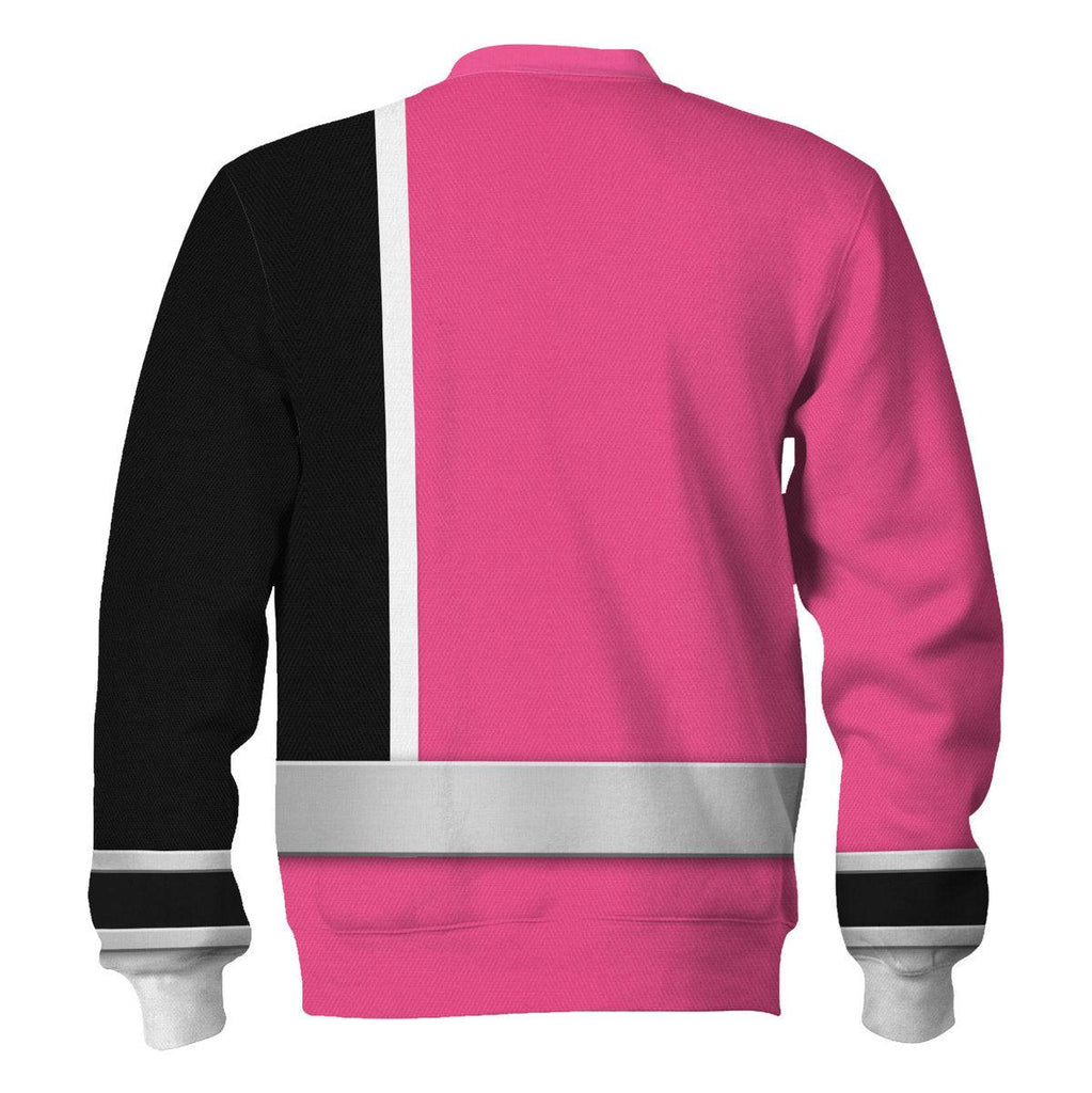 Gearhomie S.P.D Pink Ranger Hoodies Sweatshirt T-shirt Sweatpants Hawaiian Tracksuit - Gearhomie.com