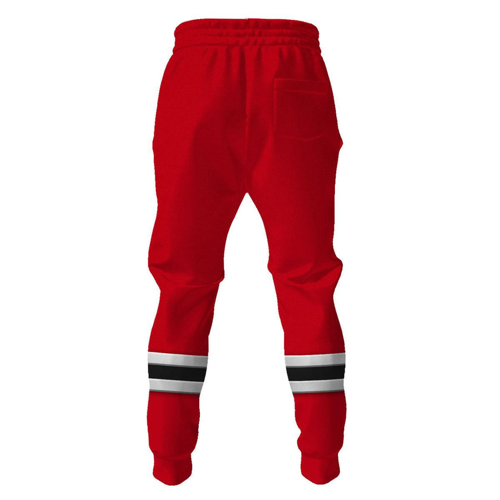 Gearhomie S.P.D Red Ranger Hoodies Sweatshirt T-shirt Sweatpants Hawaiian Tracksuit - Gearhomie.com