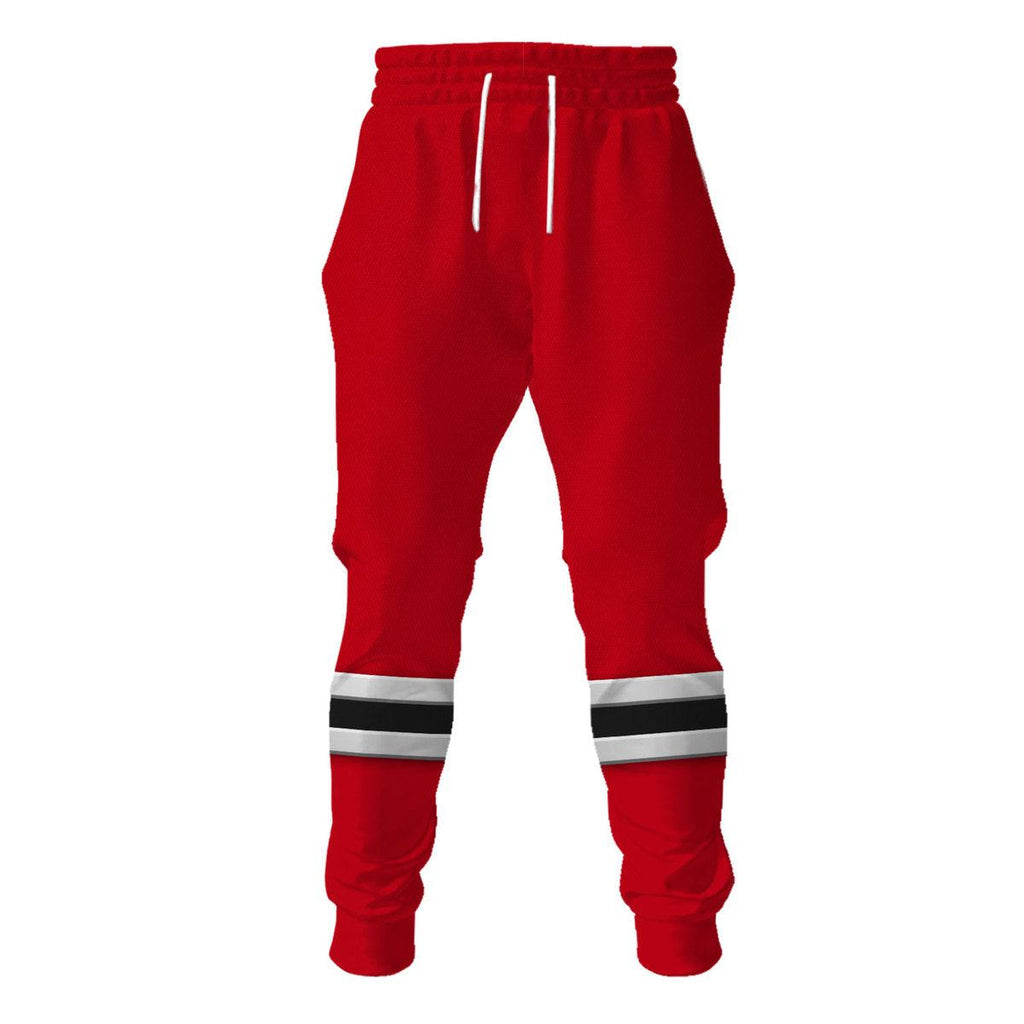 Gearhomie S.P.D Red Ranger Hoodies Sweatshirt T-shirt Sweatpants Hawaiian Tracksuit - Gearhomie.com