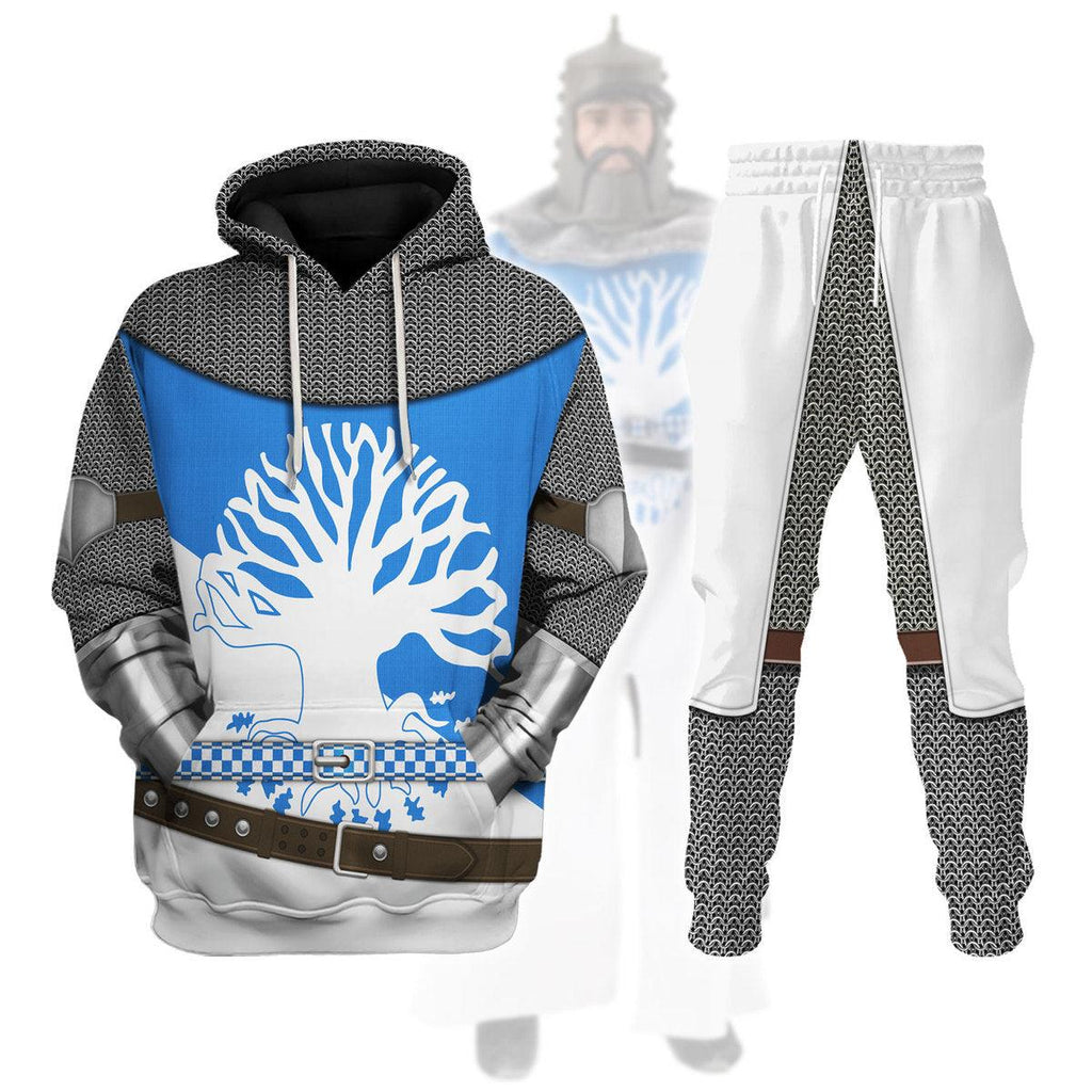 Gearhomie Sir Bedevere Knight Costume Hoodie Sweatshirt T-Shirt Tracksuit - Gearhomie.com