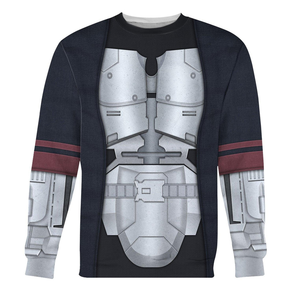 Gearhomie Sith Acolyte Armor Costume Hoodie Sweatshirt T-Shirt Sweatpants - Gearhomie.com