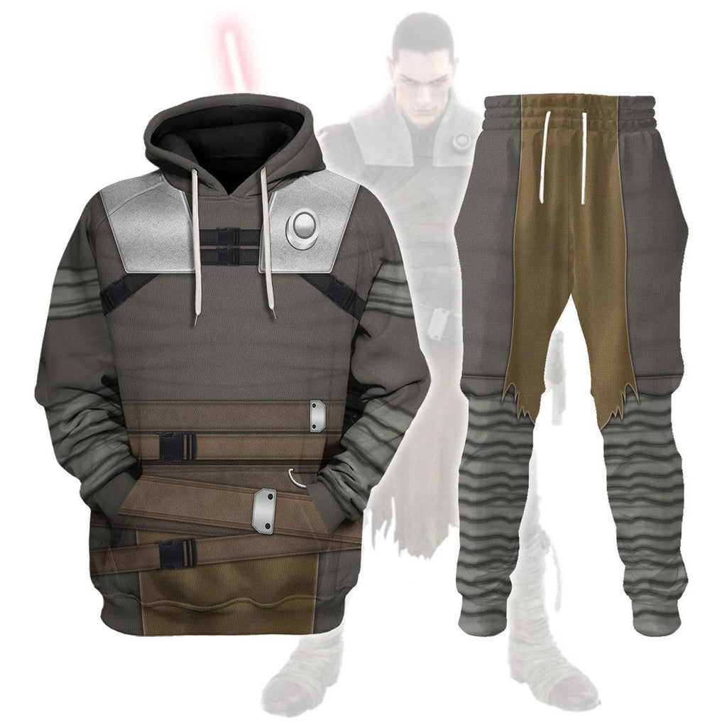 Gearhomie Starkiller Default Outfit Costume Hoodie Sweatshirt T-Shirt Sweatpants - Gearhomie.com