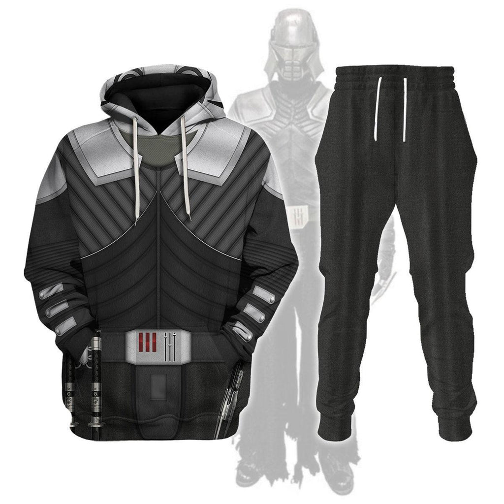 Gearhomie Starkiller Sith Stalker Armor Costume Hoodie Sweatshirt T-Shirt Sweatpants - Gearhomie.com