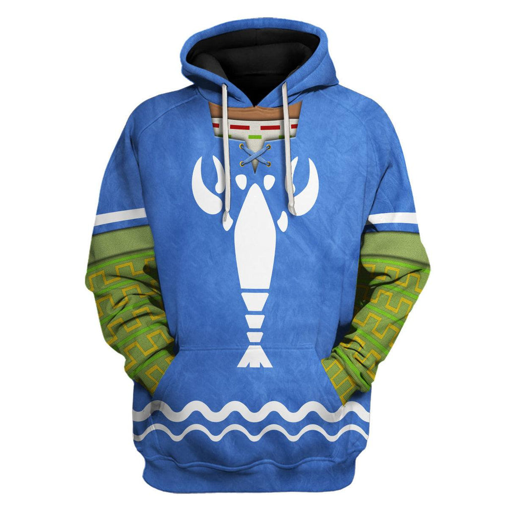 Hero's Clothes - Wind Waker Attire New Unisex Hoodie Sweatshirt T-shirt Sweatpants Cosplay - Gearhomie.com