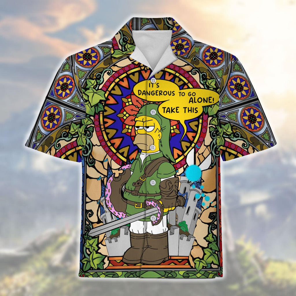 It's dangerous to go alone! Take this Hawaiian Shirt - Gearhomie.com